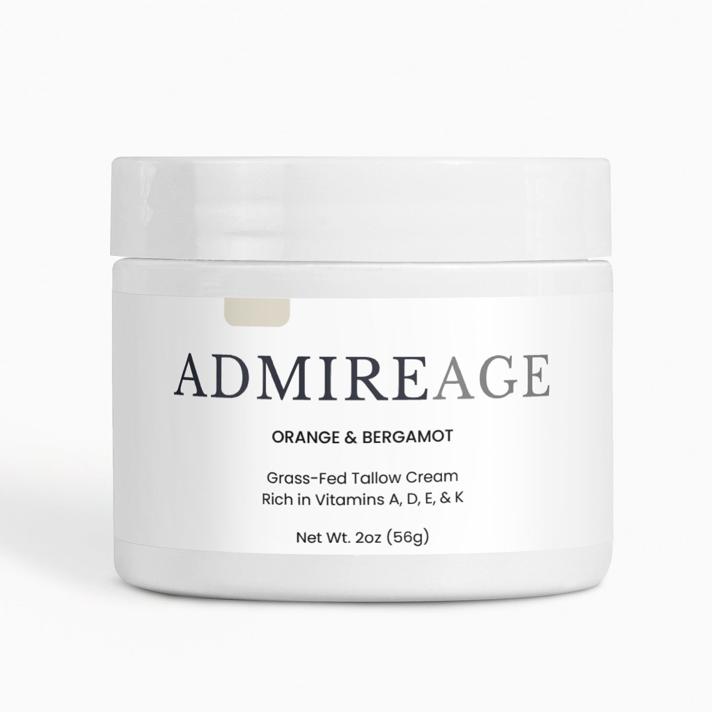Tallow Skin Cream with Orange & Bergamot Essential Oils