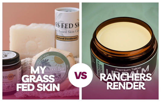 My Grass Fed Skin vs Ranchers Render