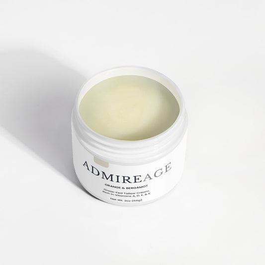 Tallow Skin Cream with Orange & Bergamot Essential Oils
