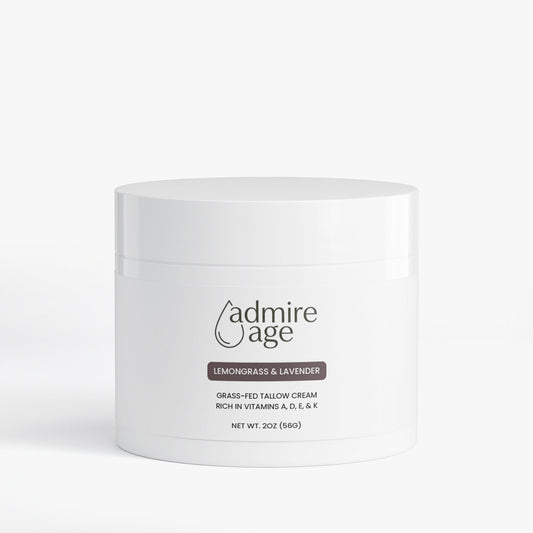 Tallow Skin Cream with Lemongrass & Lavender Essential Oils