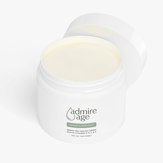 Tallow Skin Cream with Orange & Bergamot Essential Oils